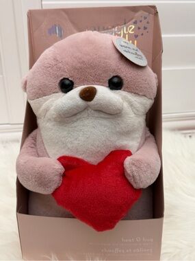 Snuggle Buddy Heat And Hug Otter
